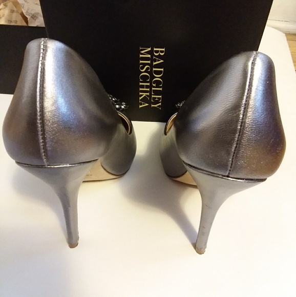 Badgley Mischka jewel high heels - Picture 4 of 8